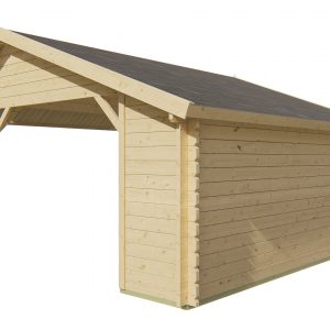 Blokhut - - Blokhut - Tuinhuis Thüringen | 44 mm | vuren groen geïmpregneerd