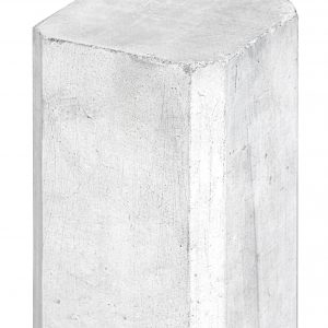 Berton© betonpoer - Berton© betonpoer 10,0 x 10,0 x 93,0 cm, wit/grijs, zonder HWA