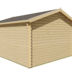 Blokhut - - Blokhut - Tuinhuis Ulrik | 44 mm | vuren honinggeel geïmpregneerd