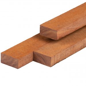 Azobé hardhout - Azobé hardhout bestekhout 4,0 x 9,0 x 300 cm fijnbezaagd