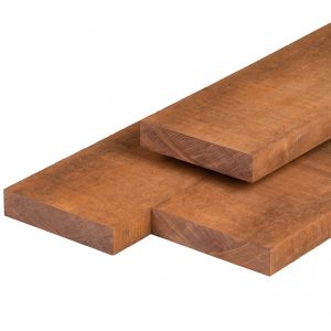 Azobé hardhout - Azobé hardhout bestekhout 4,0 x 20,0 x 350 cm fijnbezaagd