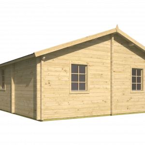 Blokhut - - Blokhut - Tuinhuis Kay | 70 mm | vuren groen geïmpregneerd