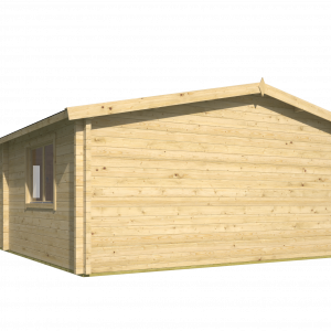 Blokhut - - Blokhut - Tuinhuis Ballyragget | 70 mm | vuren bruin geïmpregneerd