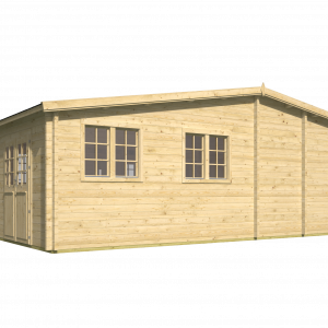 Blokhut - - Blokhut - Tuinhuis Azores | 70 mm | vuren Red Class Wood geïmpregneerd