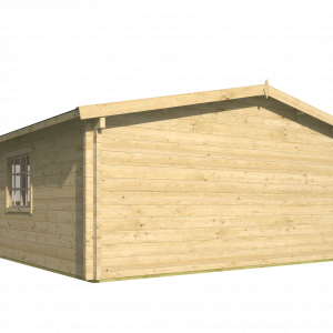 Blokhut - - Blokhut - Tuinhuis Rune | 70 mm | vuren honinggeel geïmpregneerd