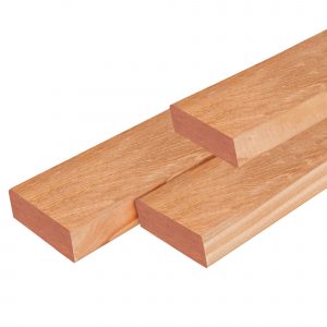 Bangkirai hardhout - Bangkirai hardhout rhombus profiel 1,6 x 6,8 x 460 cm geschaafd