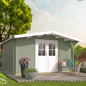 Blokhut - - Blokhut - Tuinhuis Murcia | 34 mm | vuren Red Class Wood geïmpregneerd