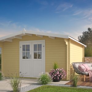 Blokhut - - Blokhut - Tuinhuis Torrent | 34 mm | vuren Red Class Wood geïmpregneerd