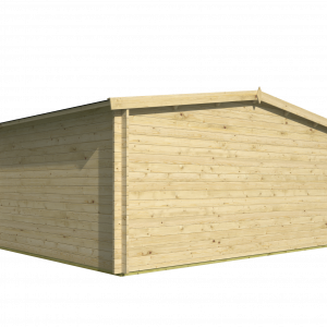 Blokhut - - Blokhut - Tuinhuis Toledo | 34 mm | vuren grijs geïmpregneerd