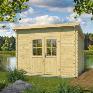 Blokhut Reus - Blokhut Reus | 34 mm | onbehandeld