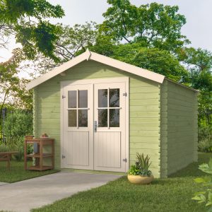 Blokhut - - Blokhut - Tuinhuis Noja | 28 mm | onbehandeld