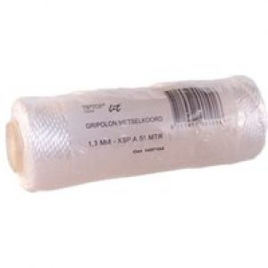 Ivana nylon metselkoord 3-strengs - wit - dikte 1,3 mm - wit - 50 m