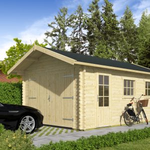 Garage Geir - Garage Geir | 44 mm | vuren grijs geïmpregneerd