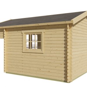 Blokhut - - Blokhut - Tuinhuis Inglund | 44 mm | vuren Red Class Wood geïmpregneerd