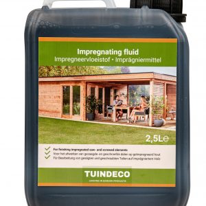 Impregneervloeistof Zwart - Impregneervloeistof Zwart 2,5 ltr