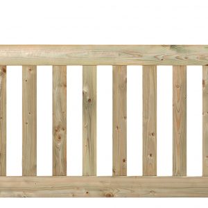 Tuinhek grenen - Tuinhek grenen groen geïmpregneerd Modern de Luxe 60 x 180 cm