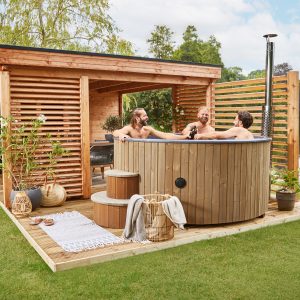 Hottub Deluxe - Hottub Deluxe XL ø220 cm Thermowood