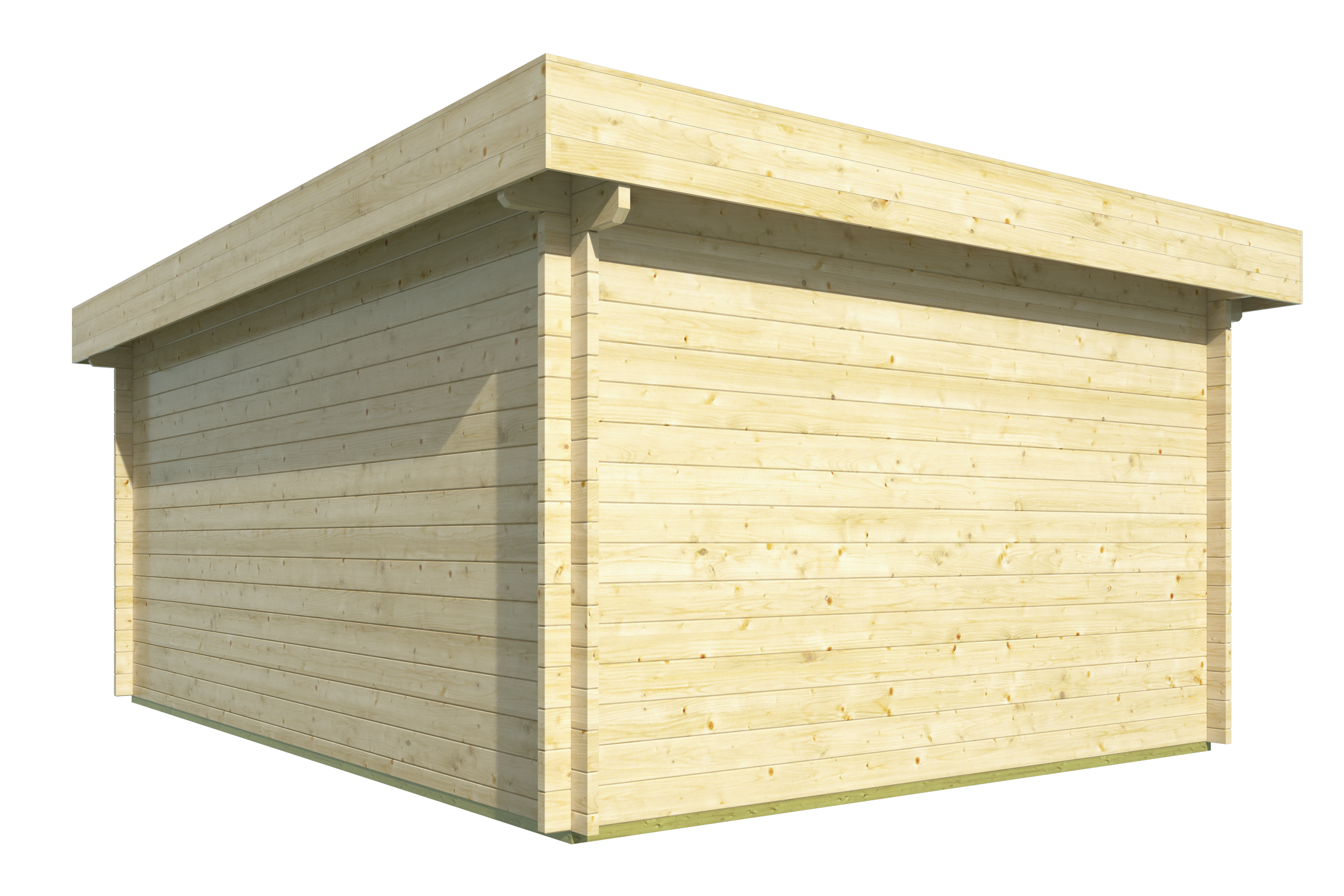 Garage Marketta - Garage Marketta | 44 mm | vuren Red Class Wood geïmpregneerd