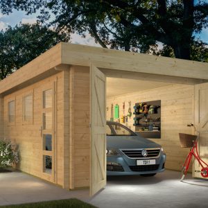 Garage Marketta - Garage Marketta | 44 mm | vuren groen geïmpregneerd