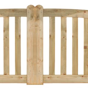 Toegangspoort de - Toegangspoort de Luxe grenen groen geïmpregneerd 80>100 x 150 x 4 cm