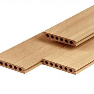 PuraShield composiet - PuraShield composiet vlonderplank 2,3 x 13,8 x 500 cm, cedar, semi-massief, fijne houtnerf, clip systeem