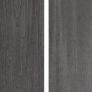 PuraShield composiet - PuraShield composiet eindplank  2,3 x 13,8 x 300 cm, dark grey, fijne houtnerf, clip systeem