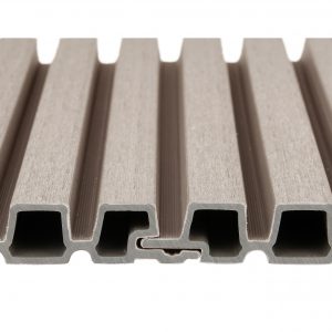 PuraTech 30 - PuraTech 30 composiet triple profiel 3,3 x 17,0 x 290 cm, light grey, fijne houtnerf