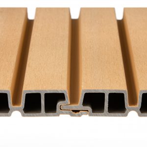 PuraTech 55 - PuraTech 55 composiet dubbel profiel 3,3 x 17,0 x 390 cm, cedar, fijne houtnerf