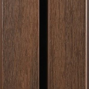 PuraTech 55 - PuraTech 55 composiet dubbel profiel 3,3 x 17,0 x 390 cm, ipé, fijne houtnerf