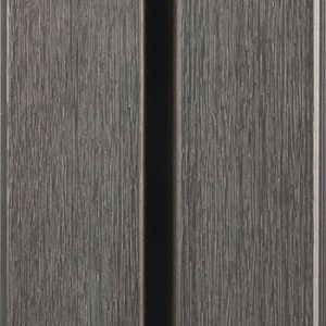 PuraTech 55 - PuraTech 55 composiet dubbel profiel 3,3 x 17,0 x 290 cm, dark grey, fijne houtnerf