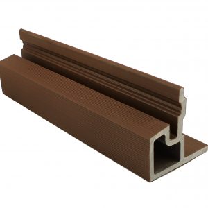 PuraTech composiet - PuraTech composiet eindprofiel 5,8 x 5,8 x 290 cm, ipé