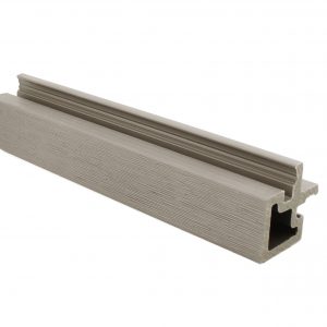 PuraTech composiet - PuraTech composiet hoekprofiel 6,7 x 6,7 x 290 cm, light grey