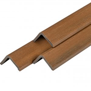 PuraShield composiet - PuraShield composiet hoekprofiel 4,1 x 5,0 x 300 cm, teak