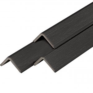 PuraShield composiet - PuraShield composiet hoekprofiel 4,1 x 5,0 x 300 cm, ebony black
