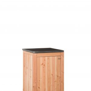 Buitenkeuken enkel 90 Excellent, 90 x 61,5 x 56 cm (HxBxD) met schap en deur, onbehandeld. - Woodvision