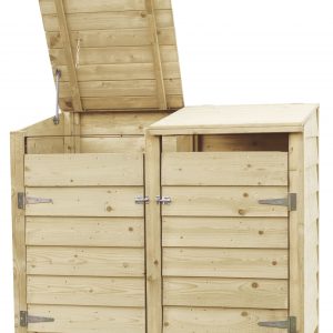 Containerkast dubbel, 128,7 x 152 x 89 cm. - Woodvision