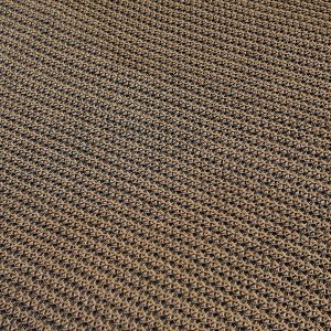 Strak schaduwdoek HPDE 292 x 292 cm, incl. bevestigingsmaterialen, bruin. T.b.v. Pergola 300 x 300 cm. - Woodvision