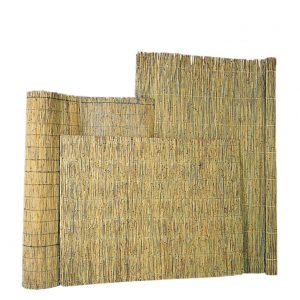 Rietmat 1,5/2 cm dik met perlondraad gebonden, 150 x 200 cm. - Woodvision