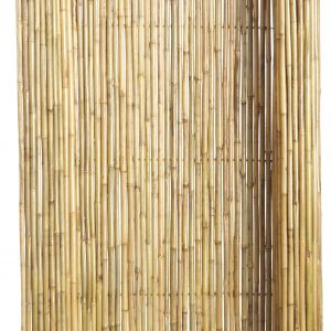 Bamboescherm op rol 180 x 180 cm, gelakt. - Woodvision