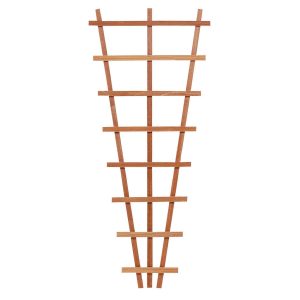 Hardhouten V-trellis 30-65 x 150 cm. - Woodvision