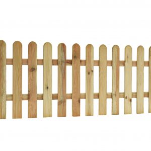 Reliëf rechthek 190 x 80 cm, groen geïmpregneerd. - Woodvision