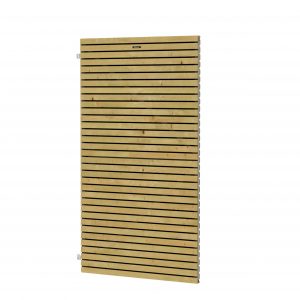 Tuindeur Elan 100 Excellent op verstelbaar stalen frame, 100 x 180 cm, groen geïmpregneerd. - Woodvision