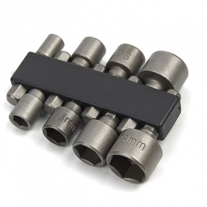 HBM 8 Delige Dopsleutelset met HEX opname